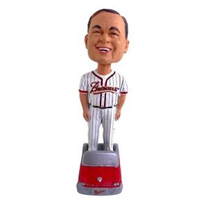 Portland Beavers Bob L. Head Bobblehead SGA 2007 Baseball Esurance Red Car 7"